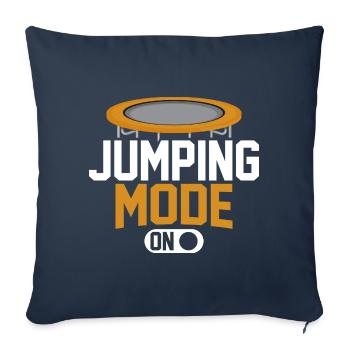 Sprungmodus an - Sofakissenbezug 45 x 45 cm - Navy - Vorne