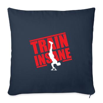Calisthenics - Sofa pillowcase 17,3'' x 17,3'' (45 x 45 cm) - navy - Front
