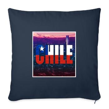 Chile Santiago de Chile - Sofakissenbezug 45 x 45 cm - Navy - Vorne