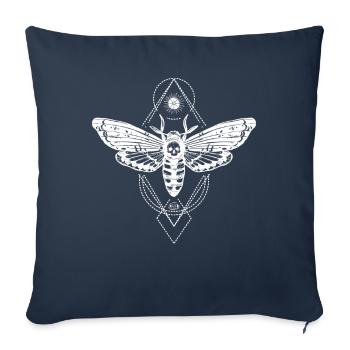 Gothic Butterfly Celts Occult Satan Gift - Sofa pillowcase 17,3'' x 17,3'' (45 x 45 cm) - navy - Front