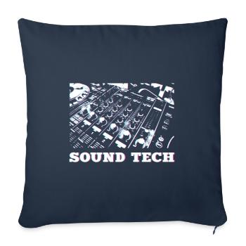 Sound engineering - Sofa pillowcase 17,3'' x 17,3'' (45 x 45 cm) - navy - Front