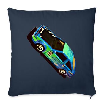Drift toys 86 Trueno - cars drift tuning - Sofa pillowcase 17,3'' x 17,3'' (45 x 45 cm) - navy - Front