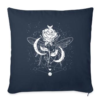 Occult Goth Grunge Gothic Punk Metal - Sofa pillowcase 17,3'' x 17,3'' (45 x 45 cm) - navy - Front