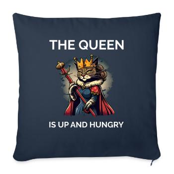 Katzeneltern sagen Kätzchen - Sofakissenbezug 45 x 45 cm - Navy - Vorne