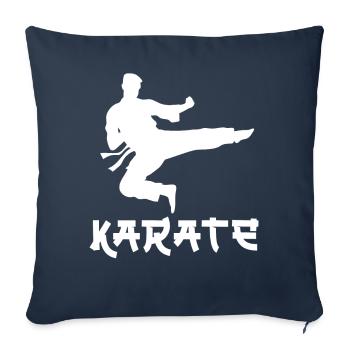 Karate - Sofa pillowcase 17,3'' x 17,3'' (45 x 45 cm) - navy - Front