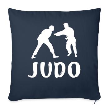 Judo - Sofa pillowcase 17,3'' x 17,3'' (45 x 45 cm) - navy - Front