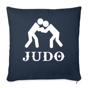 Judo - Sofa pillowcase 17,3'' x 17,3'' (45 x 45 cm) - navy - Front