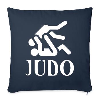 Judo - Sofa pillowcase 17,3'' x 17,3'' (45 x 45 cm) - navy - Front
