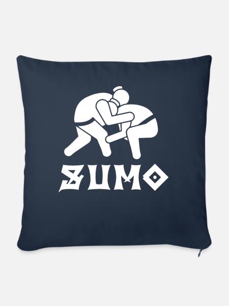 Sumo - Sofakissenbezug 45 x 45 cm - Navy