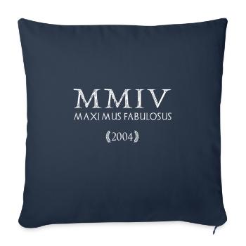 2004 - Der Größte der Legendären - MMIV - Sofakissenbezug 45 x 45 cm - Navy - Vorne