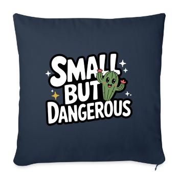 Cactus Cactus Plante du désert - Housse de coussin décorative 45 x 45 cm - bleu marine - Devant