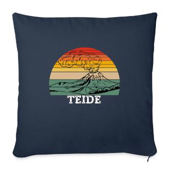 Teide - Sofa pillowcase 17,3'' x 17,3'' (45 x 45 cm) - navy - Front