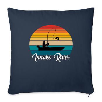 Innoko River Fishing Spot - Sofakissenbezug 45 x 45 cm - Navy - Vorne