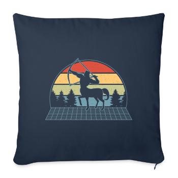 Phönix Zentaur Geschenk - Sofakissenbezug 45 x 45 cm - Navy - Vorne