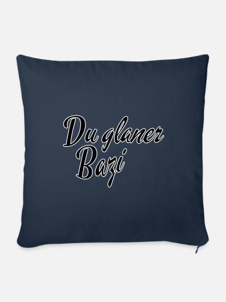 Du glaner Bazi - Sofakissenbezug 45 x 45 cm - Navy