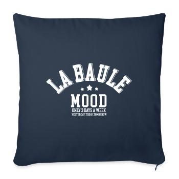 La Baule Mood - Sofa pillowcase 17,3'' x 17,3'' (45 x 45 cm) - navy - Front