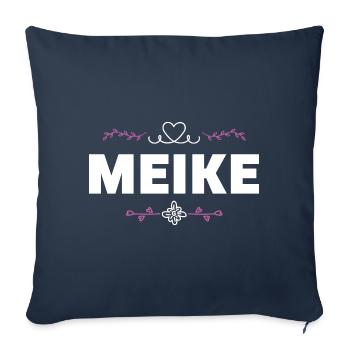 Jennifer - Sofa pillowcase 17,3'' x 17,3'' (45 x 45 cm) - navy - Front