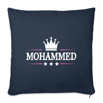Mohammed - Sofa pillowcase 17,3'' x 17,3'' (45 x 45 cm) - navy - Front