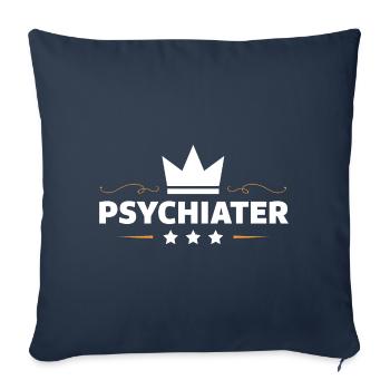 Psychiater Beruf - Sofakissenbezug 45 x 45 cm - Navy - Vorne