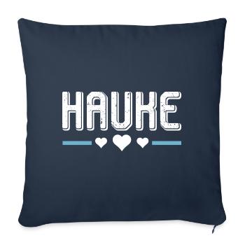 Jennifer - Sofa pillowcase 17,3'' x 17,3'' (45 x 45 cm) - navy - Front