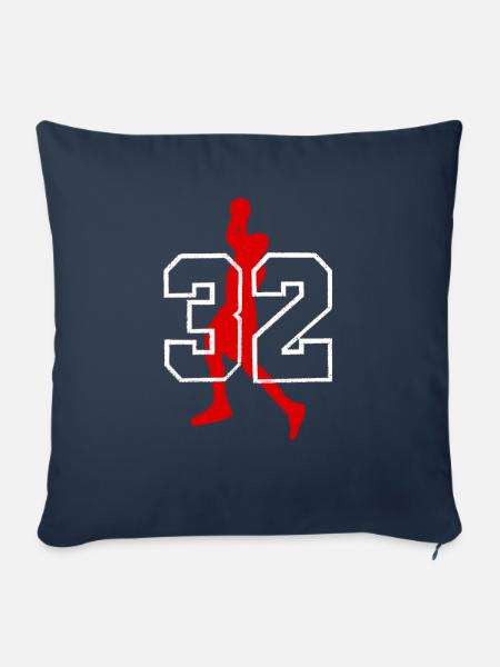 basketball - Sofakissenbezug 45 x 45 cm - Navy