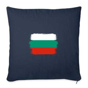 Bulgaria flag Bulgarian flag Golden Sands - Sofa pillowcase 17,3'' x 17,3'' (45 x 45 cm) - navy - Front