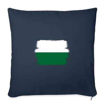 Saxony Flag Saxon Flag Ossi Holiday SN - Sofa pillowcase 17,3'' x 17,3'' (45 x 45 cm) - navy - Front