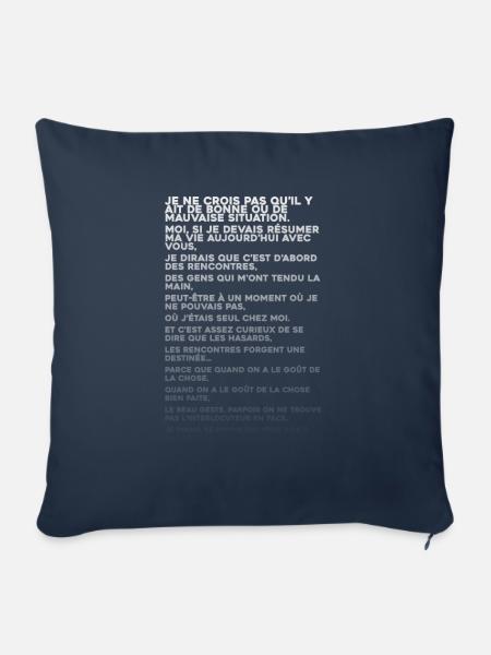 OTIS-Angebot - Sofakissenbezug 45 x 45 cm - Navy