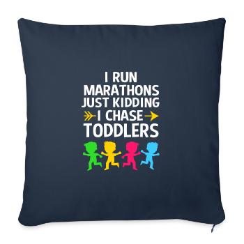 Kindergarten Education Educator Educator - Sofa pillowcase 17,3'' x 17,3'' (45 x 45 cm) - navy - Front