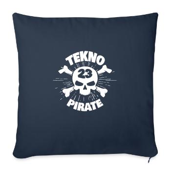 Tekno Pirate 23 - Sofakissenbezug 45 x 45 cm - Navy - Vorne