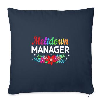 Daycare Center Education Educator Educator - Sofa pillowcase 17,3'' x 17,3'' (45 x 45 cm) - navy - Front