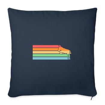 Donkey - Sofa pillowcase 17,3'' x 17,3'' (45 x 45 cm) - navy - Front