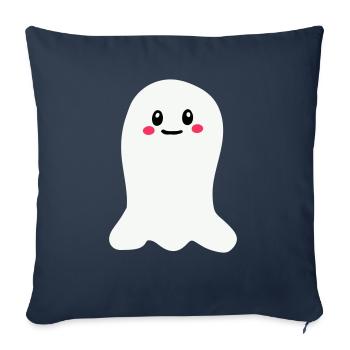 Ghost - Sofa pillowcase 17,3'' x 17,3'' (45 x 45 cm) - navy - Front