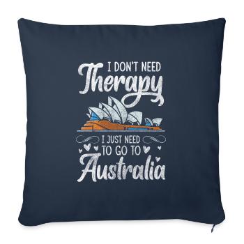 Australien Reisen Stolz Urlaubsland - Sofakissenbezug 45 x 45 cm - Navy - Vorne