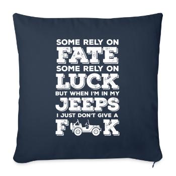 Jeeps - Sofa pillowcase 17,3'' x 17,3'' (45 x 45 cm) - navy - Front