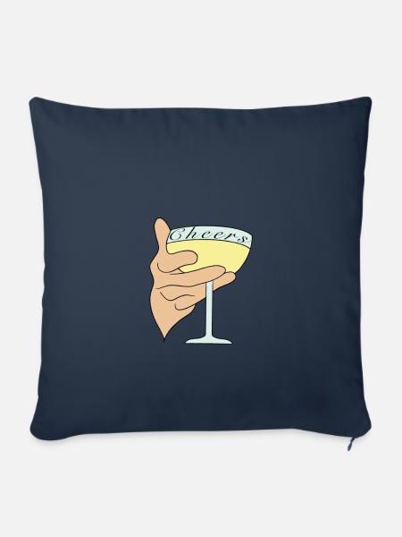 Prost - Sofakissenbezug 45 x 45 cm - Navy
