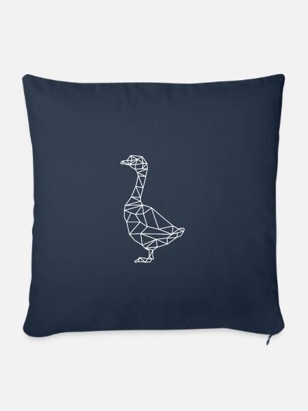 Gans - Sofakissenbezug 45 x 45 cm - Navy