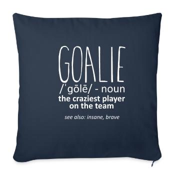 Goalie Gear Goalkeeper Definition 5 - Sofa pillowcase 17,3'' x 17,3'' (45 x 45 cm) - navy - Front