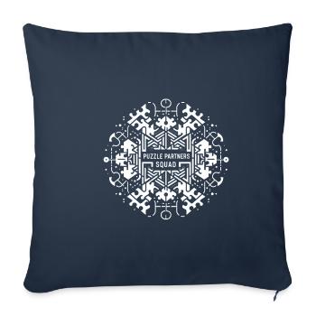 Puzzle Partners Squad 4 - Sofa pillowcase 17,3'' x 17,3'' (45 x 45 cm) - navy - Front