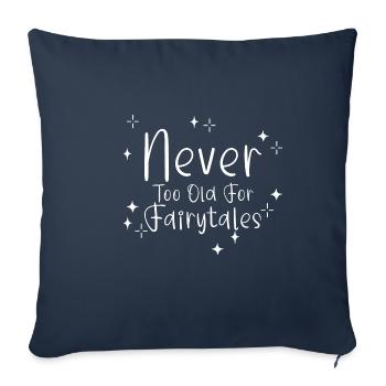 Never Too Old For Fairytales 2 - Sofakissenbezug 45 x 45 cm - Navy - Vorne