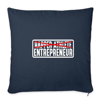 Rapper Athlete Entrepreneur 23 - Sofa pillowcase 17,3'' x 17,3'' (45 x 45 cm) - navy - Front