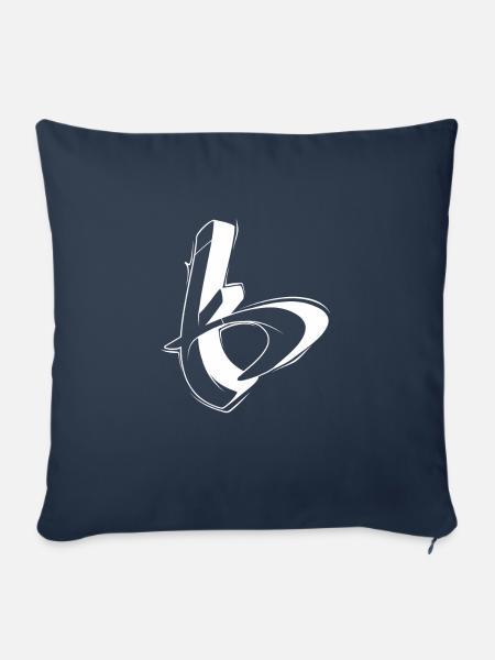 K - Sofakissenbezug 45 x 45 cm - Navy