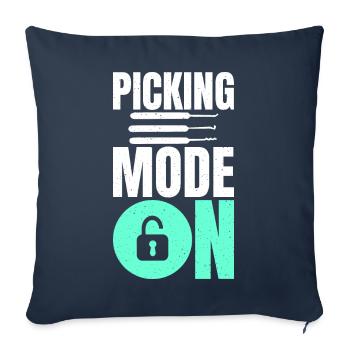 Locksmith Saying For Men Women Locksmith - Sofa pillowcase 17,3'' x 17,3'' (45 x 45 cm) - navy - Front