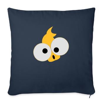 Fisch - Sofakissenbezug 45 x 45 cm - Navy - Vorne