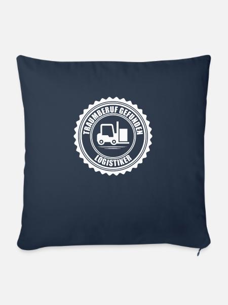 Logistiker - Sofakissenbezug 45 x 45 cm - Navy