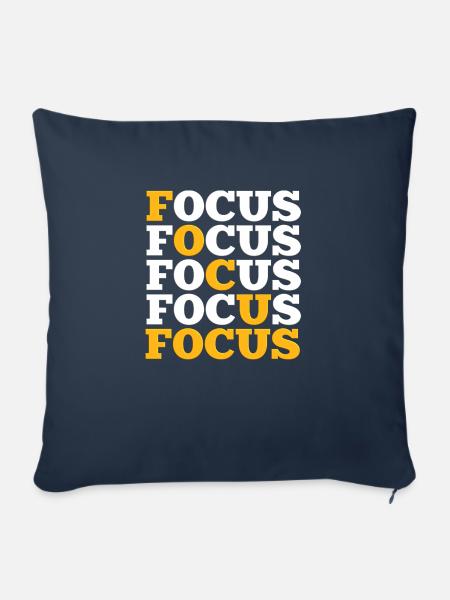 Brennpunkt - Sofakissenbezug 45 x 45 cm - Navy