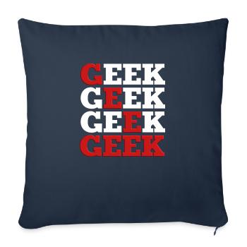 Geek - Sofakissenbezug 45 x 45 cm - Navy - Vorne