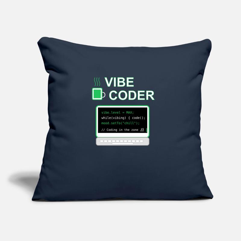 Vibe Coder Sofakissenbezug 45 x 45 cm