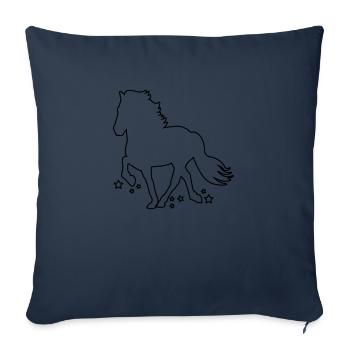 Tölter outline Stern - Sofakissenbezug 45 x 45 cm - Navy - Vorne