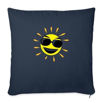 sunshine_cool - Sofakissenbezug 45 x 45 cm - Navy - Vorne